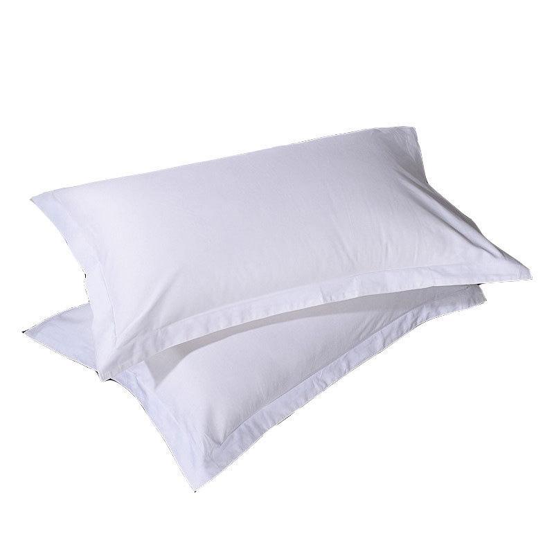 枕カバー ホテル仕様 純綿100% ホワイト コットン 枕ケース 寝具 55×85 58×88 60×90 シンプル 普段使い