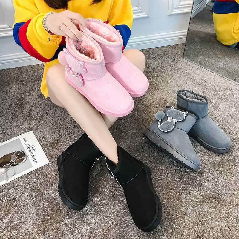 スノーブーツ レディース 厚底 ローカット スニーカー ファー かわいい 暖かい 裏起毛 ぺたんこ 歩きやすい 履きやすい カジュアル 黒 グレー ピンク 秋冬