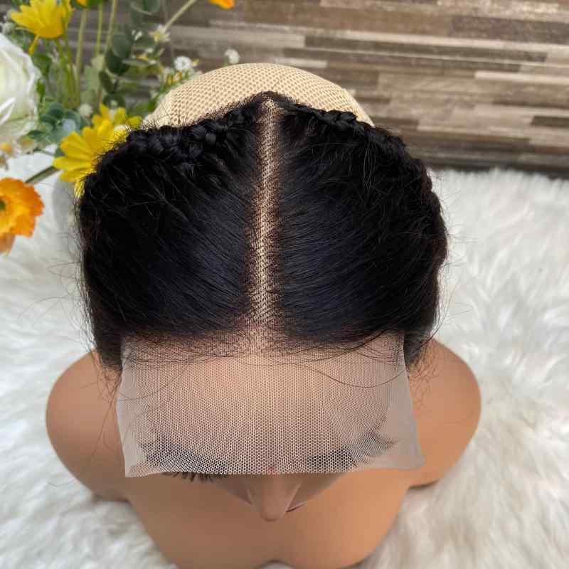 ヘアバンド ウィッグ 女性用 レース 100%人毛 真人毛 16inch