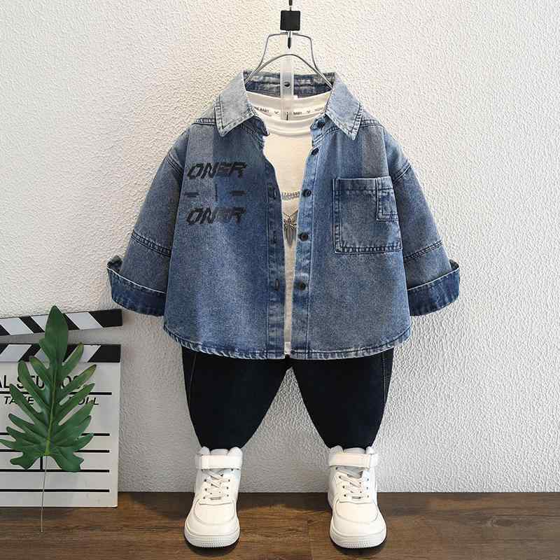 キッズ デニム ジャケット 春秋 子供服 ベビー おしゃれ Gジャン アウター 長袖 トップス ボーイズ ガールズ 90 100 110 120 130 140 150
