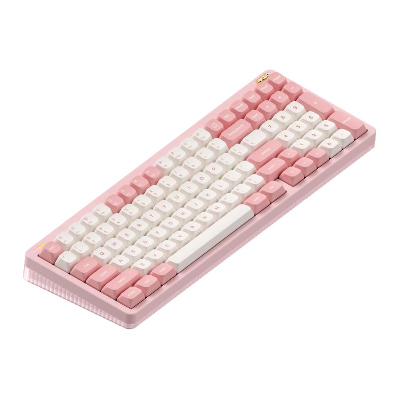 nuphy Halo96 V2 ワイヤレス キーボード ガスケット構造 96% ホットスワップ可能なゲーミング キーボード 99 Kyes RGB バックライト付きメカニカル キーボード QMK/VIA、Bluetooth/USB-C/2.4GHz