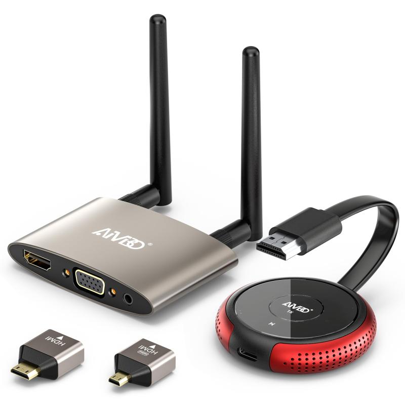 AIMIBO ワイヤレス hdmi 送受信 無線 hdmi送受信機セット