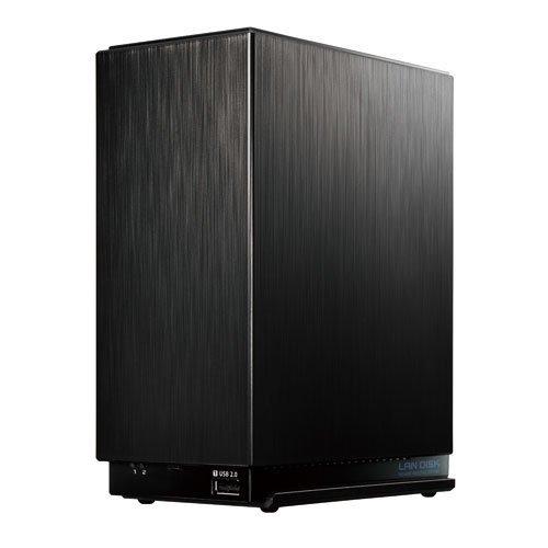 アイ・オー・データ機器 デュアルコアCPU搭載 2ドライブ高速NAS 12TB