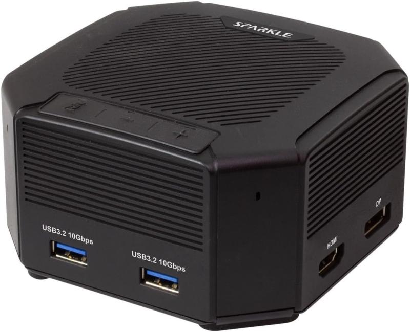 SPARKLE TD-8140S（USB4対応 スピーカーフォン付きドッキングステーション）アミュレットオリジナル日本語クイックガイド付き