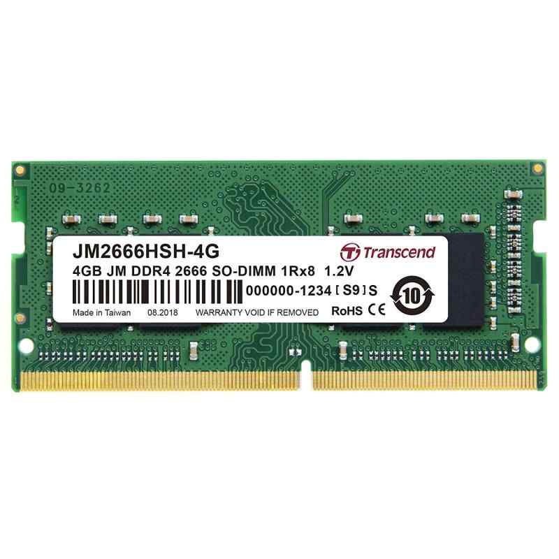 トランセンド DDR4 ノートPC用メモリ