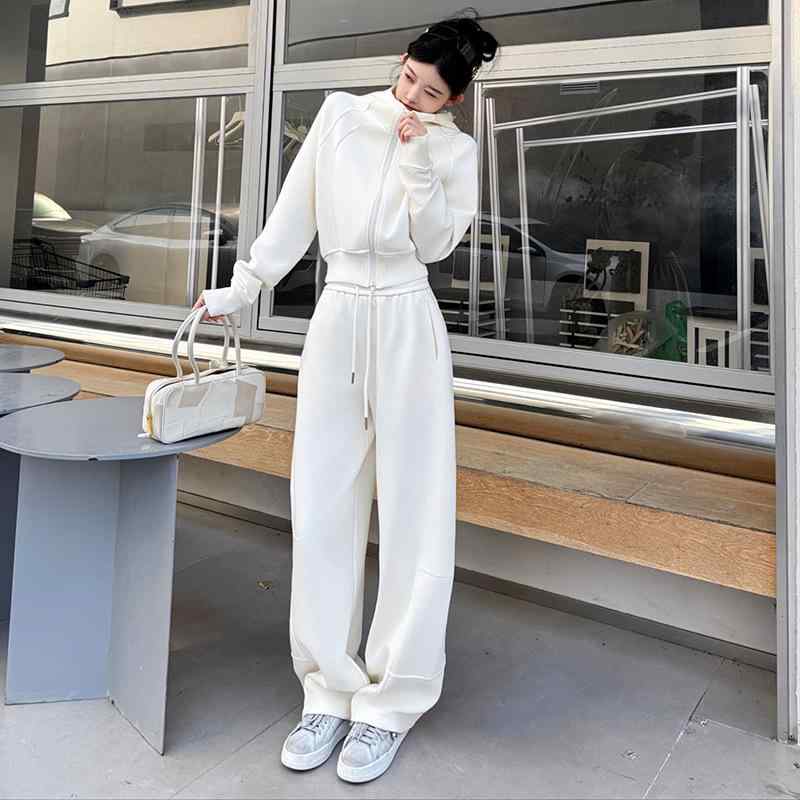 レディース 秋冬 セットアップ トップス スカート 都市 通勤 気質 ポケット プリンセススリーブ ノースリーブ 切り抜き デザイン ポリアミド ポリエステル 繊維 伸縮性 吸湿速乾 軽量 セット コーディネート グレー ベージュ ピンクパープル ミッド