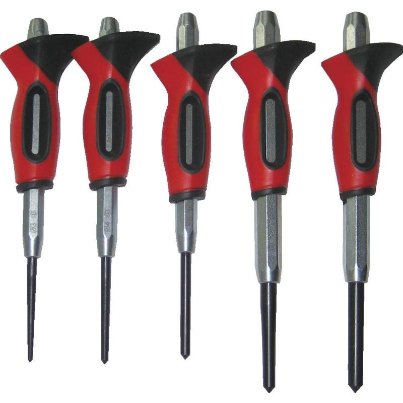 RACODON R-BALL STSハンドル付 センタｰポンチ 5本セット 8555