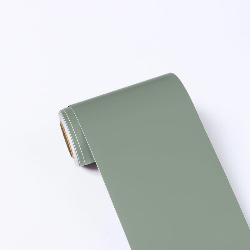 VaryPaper 壁紙シール 無地 カッティングシート リメイクシート ターコイズブルー のり付き40cm×8m 厚手 貼ってはがせる インテリア 壁補修 リフォーム キッチン 装飾シート ビニールシール 防