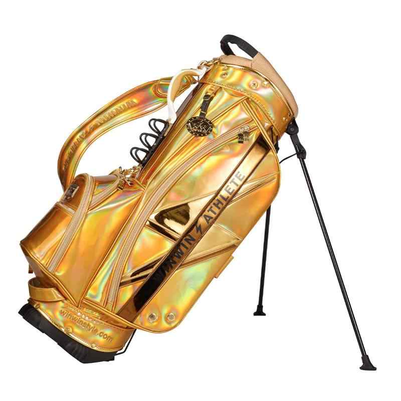 WINWIN STYLE ウィンウィンスタイル WINWIN ATHLETE Hologram STAND BAG GOLD&SILVER Version LEM スタンドバッグ CB-507 GD【アスリートホログラム モデル】