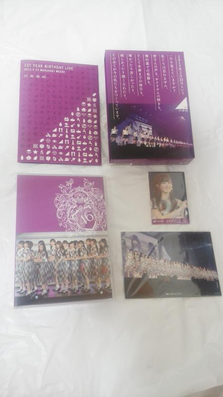 乃木坂46 1ST YEAR BIRTHDAY LIVE 2013.2.22 MAKUHARI MESSE 【DVD豪華BOX盤】