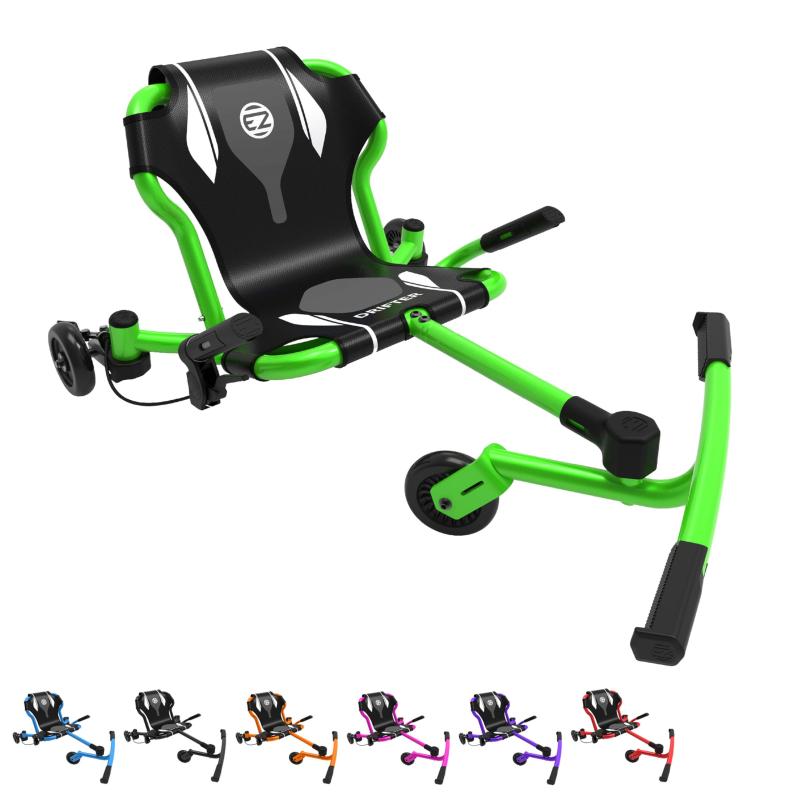 EzyRoller Drifter-X Ride on Toy 対象年齢6歳以上、最大150ポンド。- レッド
