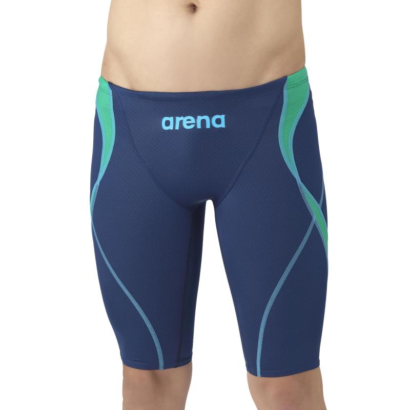 [アリーナ] 【WA承認】 競泳水着 レース用 メンズ/ボーイズ 【AQUA ADVANCED】 水泳 スイミング ニット素材 中級者向け