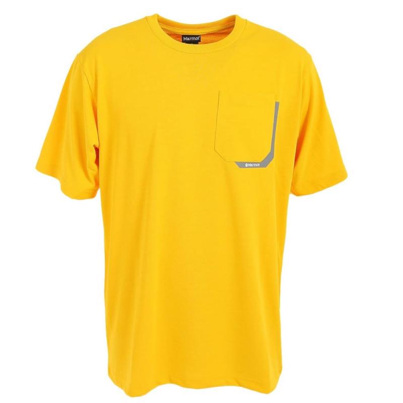 [マーモット] TシャツロゴポケットTシャツ/Logo Pocket-Tメンズ