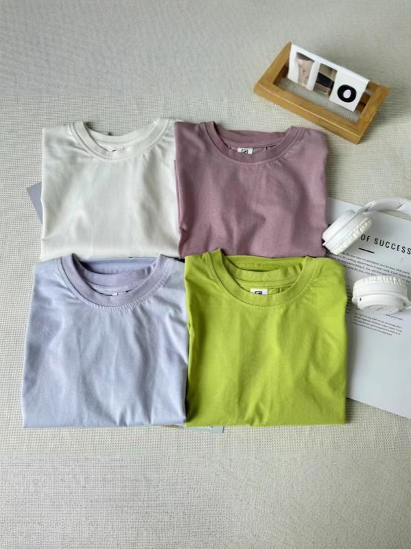 女の子 トップス 短袖 Tシャツ 夏 吸湿速乾 綿 接触冷感 柔軟素材 日式 かわいい プリンセス スタイル 潮風 元素 丸首 ユニセックス 子供服 3歳以上 8歳以上 110cm 120cm 130cm 140cm 150cm 160cm 170cm