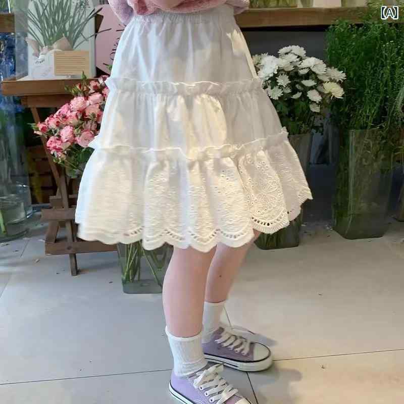 女の子 半身スカート 春夏 かわいい 蛋・啾スカート 綿 親肌 快適 軽量 通気性 吸湿速乾 純色 ホワイト ビッグシルエット 女児 普段使い 部屋着 カジュアル トップス 合わせ ワンピース 代替 夏服 子供服 4,753円