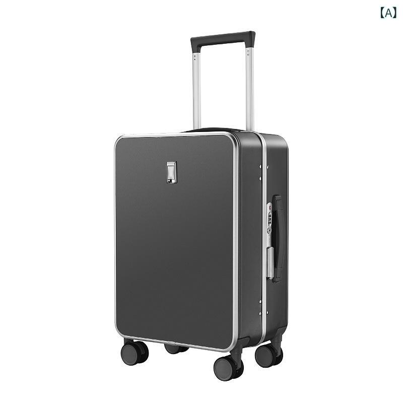 旅行 スーツケース セット 3点 アルミフレーム TSAロック 万向輪 大容量 PC素材 防水 軽量 ビジネス 旅行用 拡張可能 シンプル グレー チタン ホワイト ブラック グリーン 20インチ 24インチ 28インチ 男女兼用
