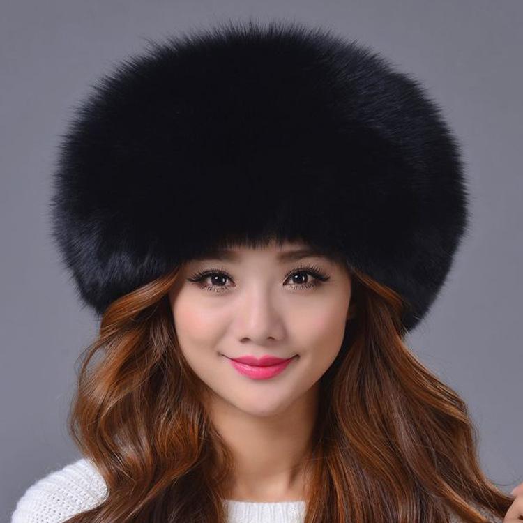 狐狸毛 皮草帽子 女性 冬 秋冬 加厚 保暖 耳当て 蒙古帽 風雪 潮帽子 暖か フード 赤 黒 白 ピンク 赤褐色 銀 赤毛 丸頂 無檐 暖か素材 防寒 軽量 暖か 赤系 黒系 白系 ピンク系 赤褐色系 銀系 赤毛系 暖か 防風 通勤用 普段使い アウ