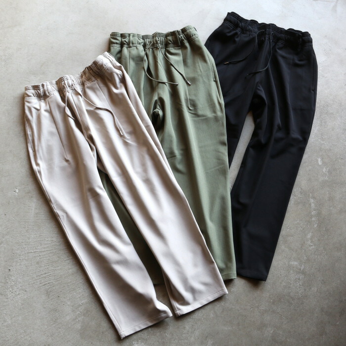 CHARGER ズボン下 チャージャー ユニ一発やる 一風変わった 広々とした 生やさしい ズボン下 Wide Easy Pants 黒いこと/オリーブ/ベージュ 3色詳しく述べる 2026春夏新作
