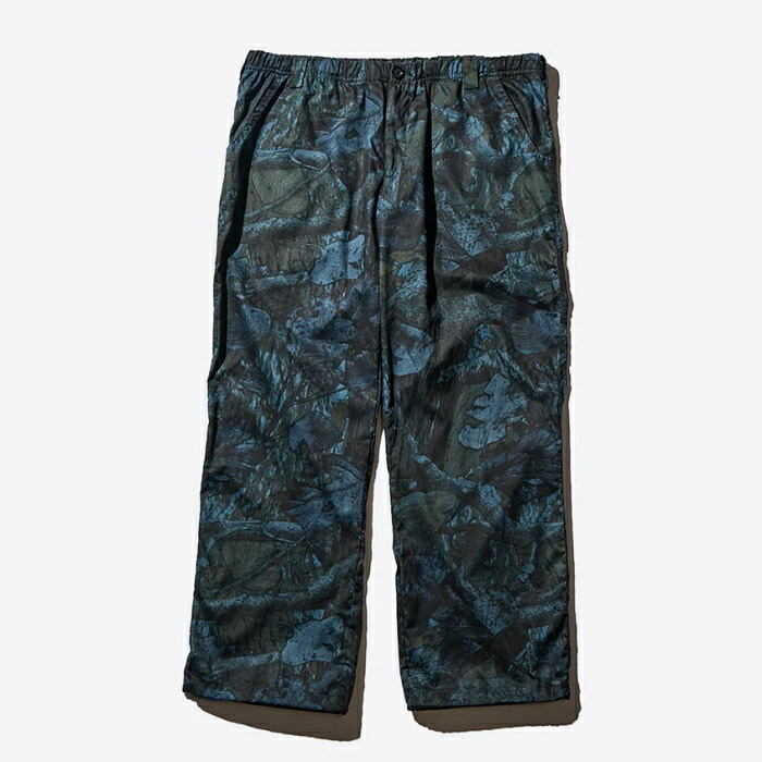 期間限定 セール CLUCT パンツ ボトムス クラクト ツリー柄 イージー ワイド パンツ ALLA PANTS ネイビー NAVY 2026春夏新作｜Shafter