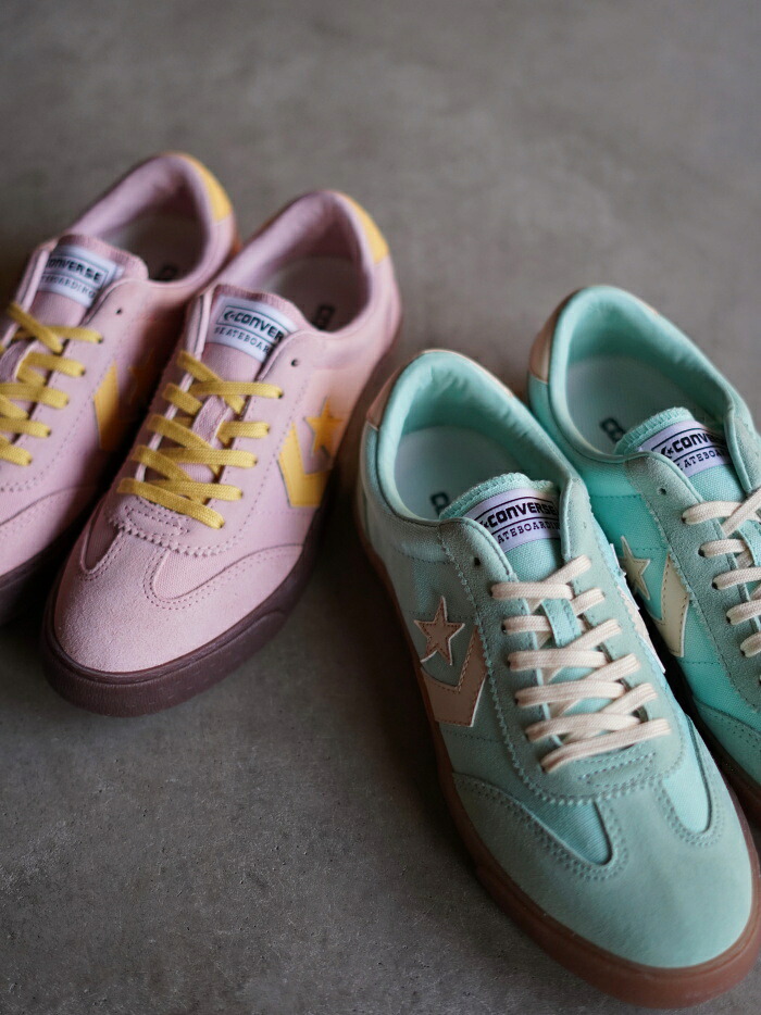 【お買い物マラソン4月17日 20:00まで】コンバース シューズ CONVERSE ALL STAR コンバース ロードクラシックＳＫ ＯＸ ROADCLASSIC SK OX ピンク×イエロー/L.グリーン×クリーム 2026春夏新作
