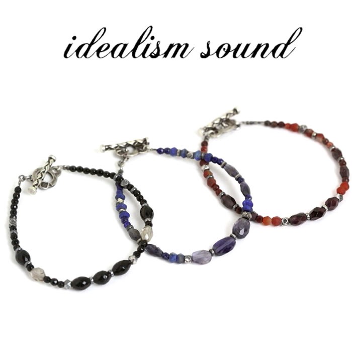 idealism sound　ブレスレット,イデアリズムサウンド ブレスレット,ストーンブレスレット (3色展開) 通販 13,552円