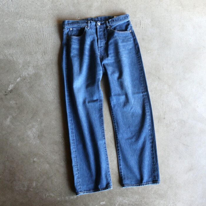 クロ ズボン下 ボトムス KURO 引っ切り無い ジーンズズボン下 CARVER 001 インディゴ FADED INDIGO 2026春夏新作