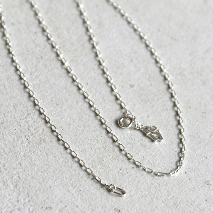 Poly Things 正規取扱 ポリーシングス チェーン アクセサリー ネックレス ギフト ロング ケーブル チェーン 0.50mm 50cm シルバー925 Long Cable Chain 0.50mm - 50 Silver｜Shafter