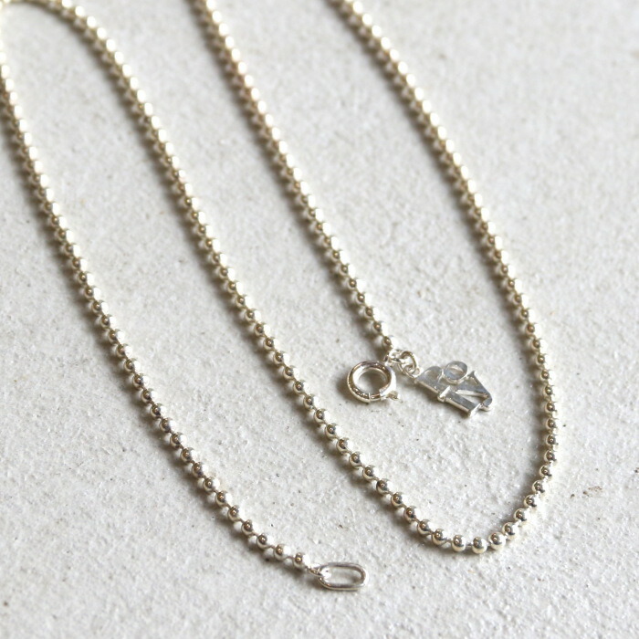 Poly Things 正規取扱 ポリーシングス チェーン アクセサリー ネックレス ギフト ボールチェーン 2.0mm 45cm シルバー925 BallChain 2.0mm - 45 Silver｜Shafter 19,943円