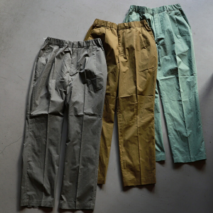サノバチーズ パンツ SON OF THE CHEESE MJK パンツ MJK PANTS オリーブ/グレー/グリーン OLIVE/GRAY/SEA 3色展開 2026春夏新作