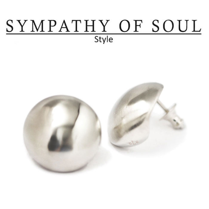 人気特価激安 シンパシーオブソウル スタイル レディース Sympathy Of Soul Style バルーンピアス シルバー Balloon Pierce Silver 正規商品 公式通販 最先端 Careers Amnm Com