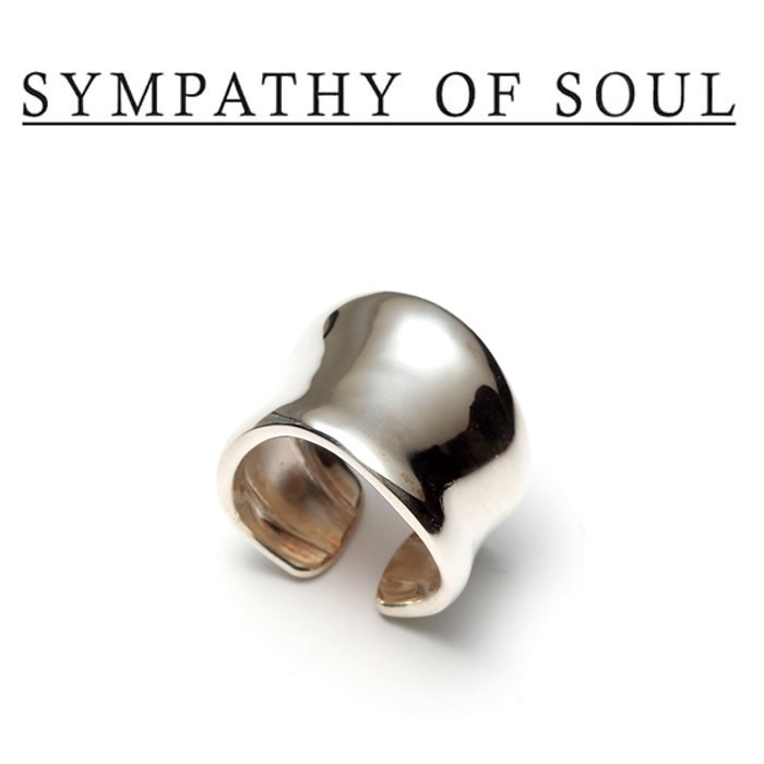 SYMPATHY OF SOUL Style レディース シンパシーオブソウル スタイル Melt Ring SILVER メルト リング シルバー 【正規商品 公式通販】