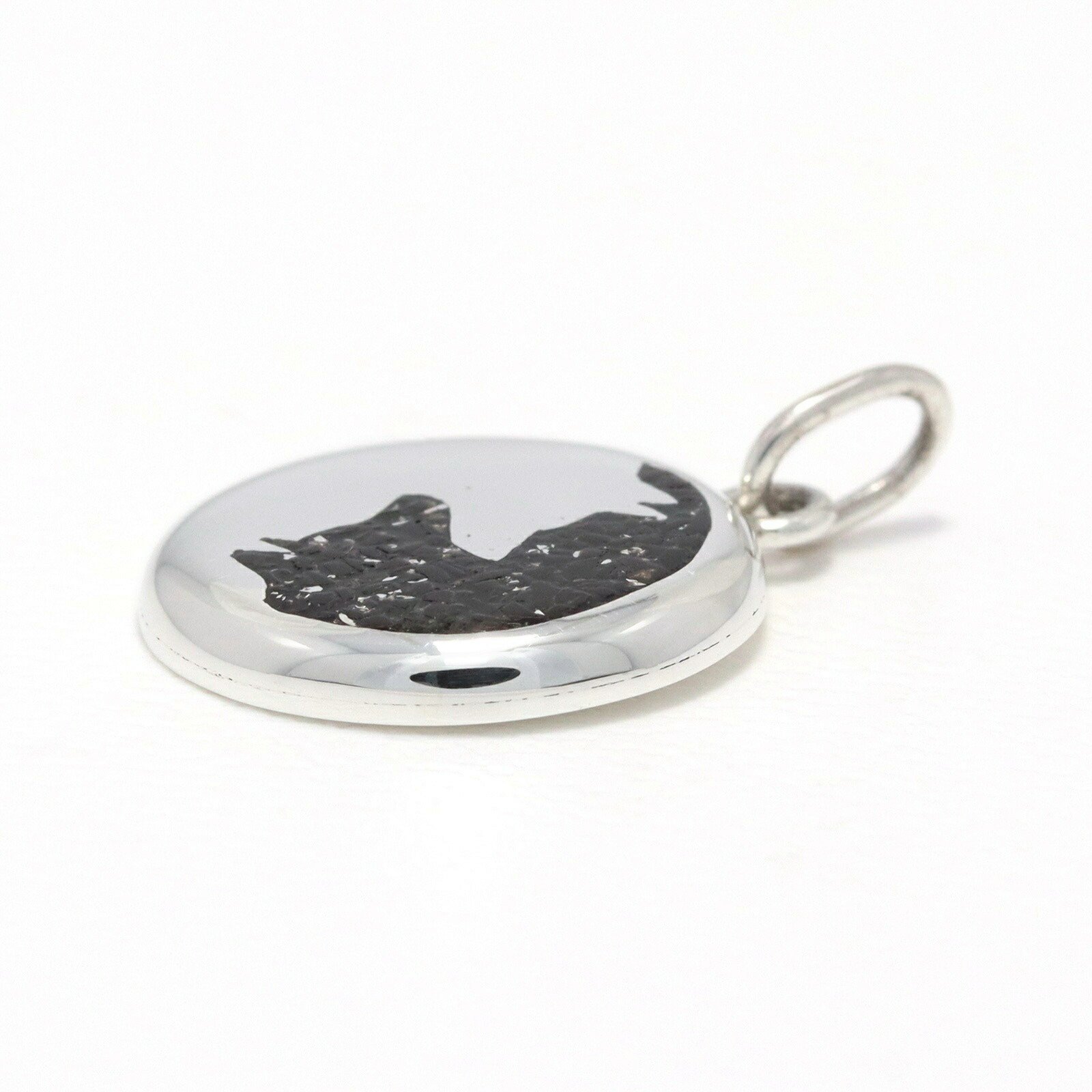 スーマンダックワ ジュエリー ペンダント トップ ギフト Suman Dhakhwa インヤン ドッグ ペンダント Ying Yang Dog Pendant シルバー オニキス