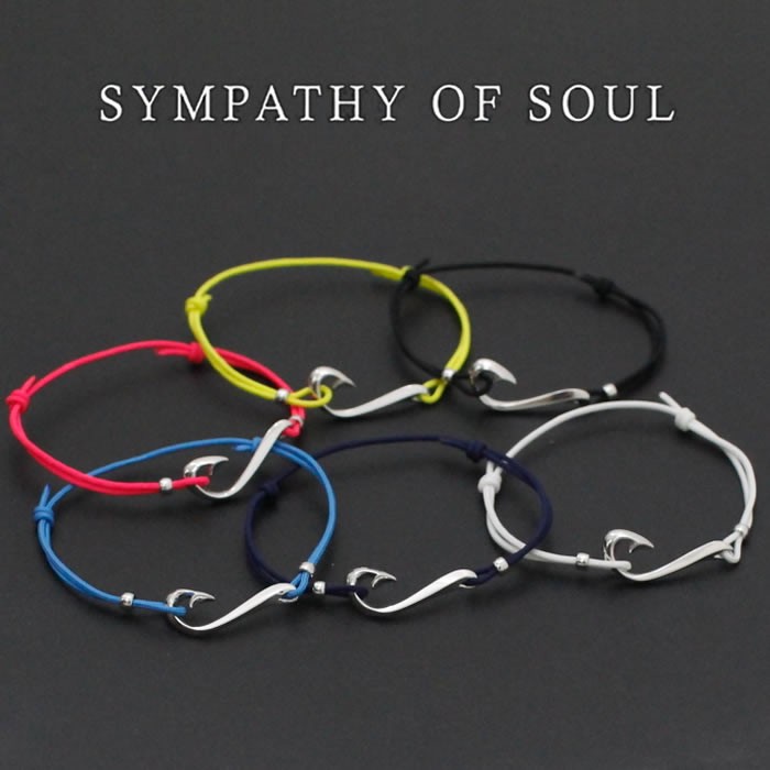楽天市場 シンパシーオブソウル ブレスレット フィッシュフック コードブレスレット シルバー ブレス メンズ レディース 釣り針 コード ブレス Sympathy Of Soul フィッシュホック コードブレスレット アンク Silver 6色 正規商品 公式通販 Shafter