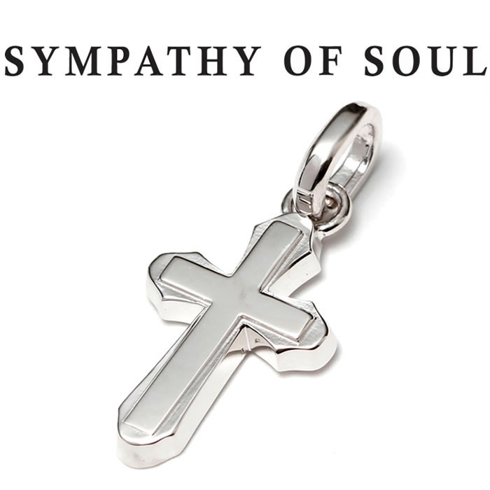 人気ブランド 楽天市場 Sympathy Of Soul シンパシーオブソウル Smooth Cross Pendant M Silver スムースクロス ペンダント ミディアム シルバー 正規商品 公式通販 Shafter 新品 Impactually Se