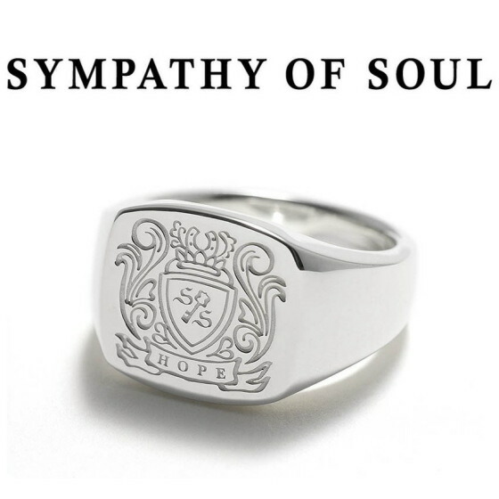 シンパシーオブソウル スモールシグネチャーリング 6号 SYMPATHY OF SOUL（シンパシーオブソウル） Small Signet Ring
