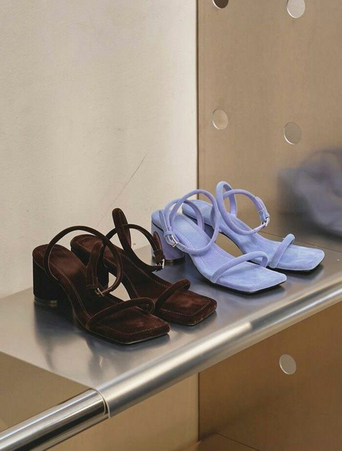 靴 todayful Belt Velour Sandals TODAYFUL(トゥデイフル) / Life's online store（ライフズ