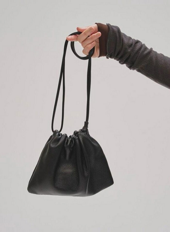 【12611020】【先行予約】TODAYFUL 正規商品 バッグ トゥデイフル ドローストリング レザー バッグ Drawstring Leather Bag ブラック/ダークブラウン Black/D.Brown 2色展開 正規取り扱い店 2026春夏新作