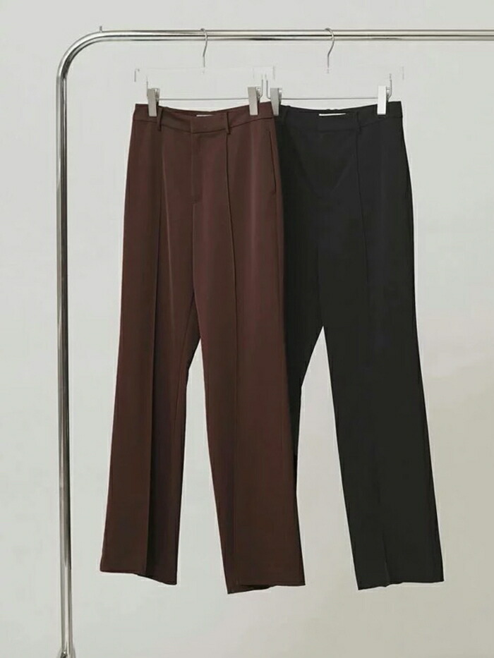 【先行予約】 TODAYFUL 正規商品 パンツ トゥデイフル ピンタック ストレート トラウザーズ Pintuck Straight Trousers ブラック/チョコ BLK/CHO 2色展開 正規取り扱い店 2026秋冬新作|Shafter