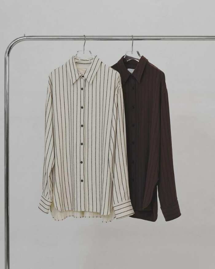 【此れから取って置く】 TODAYFUL 定め事商いもの トップス トゥデイフル ジャカード 縞模様 プルオーバー Jacquard Stripe Shirts 暗然たる赤銅色/エクリュ D.BROWN/ECRU 2色詳しく述べる 定め事取りまわし店 2026秋冬新作