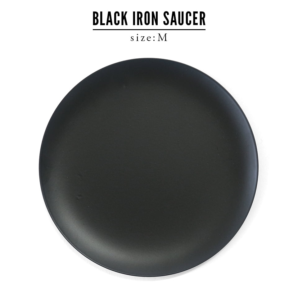 楽天市場】アイアンソーサー M 15cm 受け皿 黒 4号 塊根 多肉 シンプル