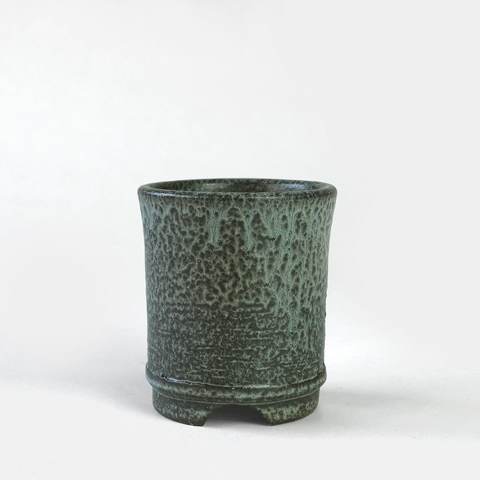 楽天市場】KAMIYAMA 切立青銅【3号】φ9cm×H10.5cm かみ山陶器 植木鉢