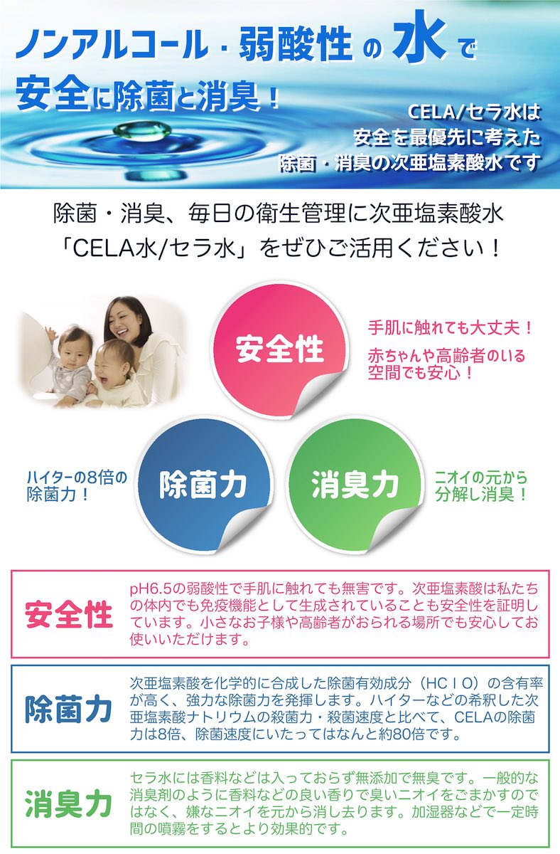 即納可完全限定品 定期購入 l 2個セット セラ水 Cela 正規品 弱酸性次亜塩素酸水 除菌消臭剤 付属コック付 送料無料 10 メール便 日用消耗品日用品雑貨 文房具 手芸 Www Meandertravel Com