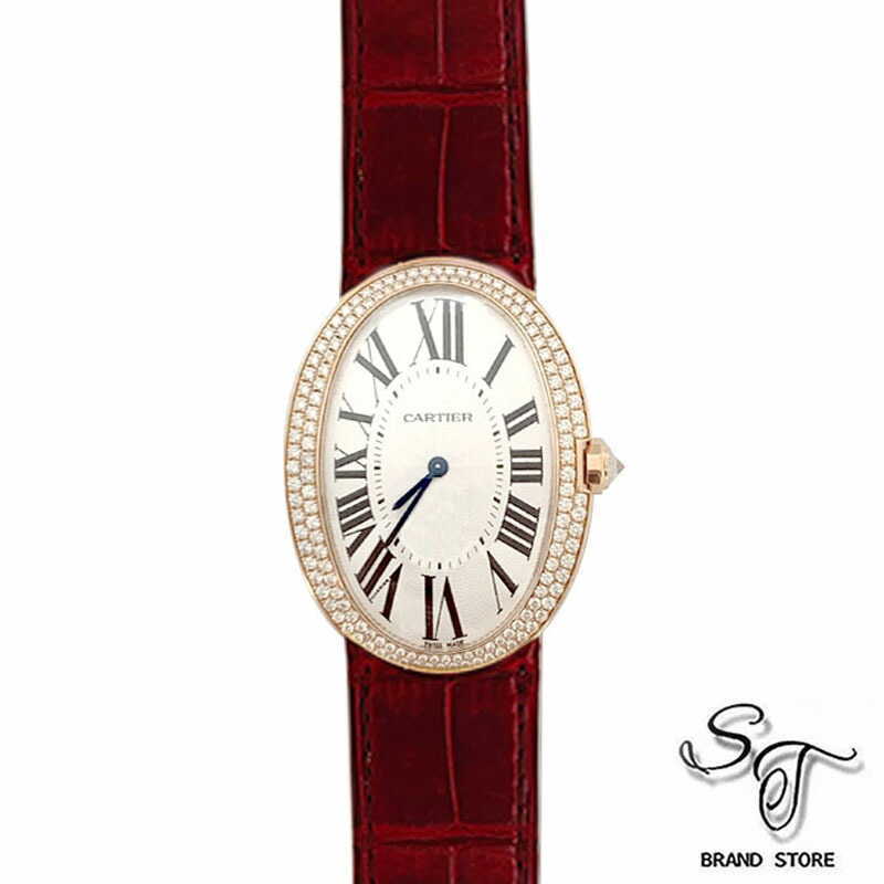 ■カルティエ■Cartier ベニュワール/K18YG/手巻き/レディース時計/ダイヤモンド/WB520022/国際保証書（なし）【中古A】