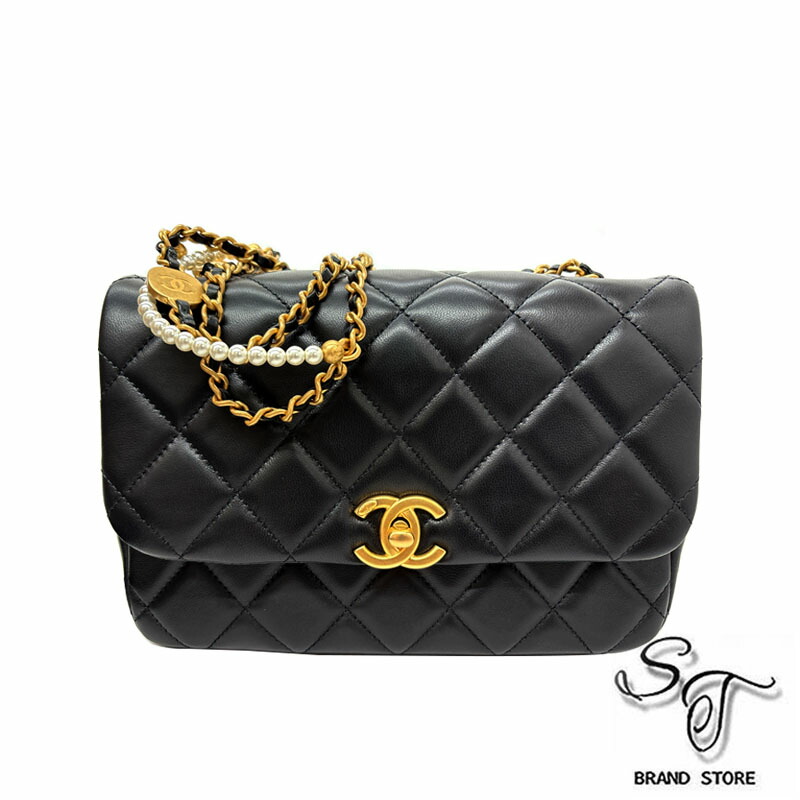 ■シャネル■ CHANEL ミニフラップバッグ／AS5352／手当たり次第番台／ゴールド金具／シャイニーラムスキン／2025年春夏 プレ寄せあわせ【未当て嵌める品】【見せびらかす品】
