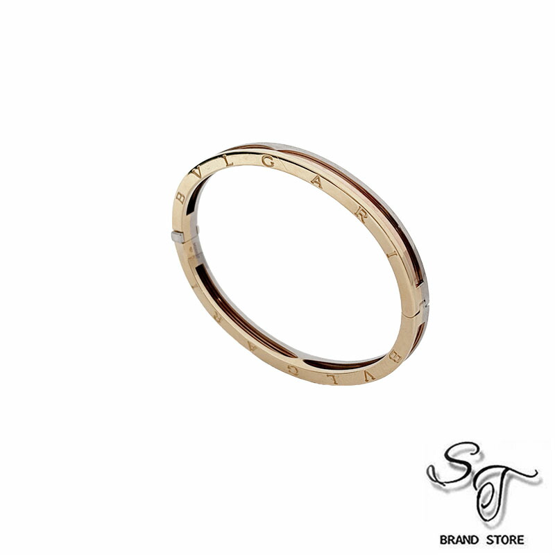 楽天市場】ブルガリ BVLGARI バングル ドッピオ クオーレ K18YG SS
