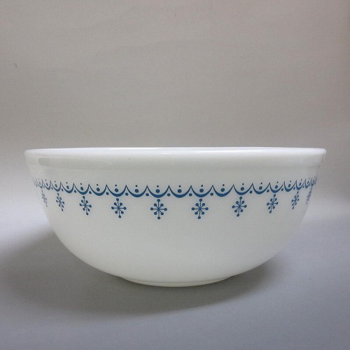 ★オールド パイレックス/Pyrex　大ボウル スノーフレーク 「Garand」 新入荷【中古】