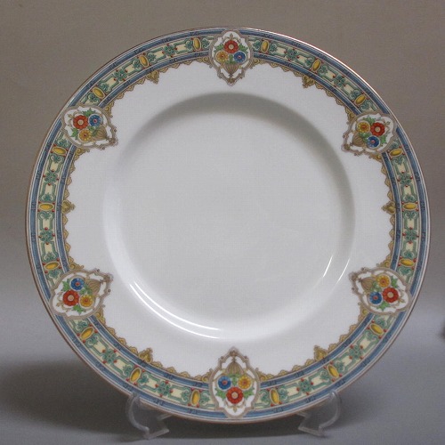 ★滅多に無いアンティーク ミン英トン/MINTON  お手々絵の具 φ26 一皿 1912年頃  新入荷【中古】