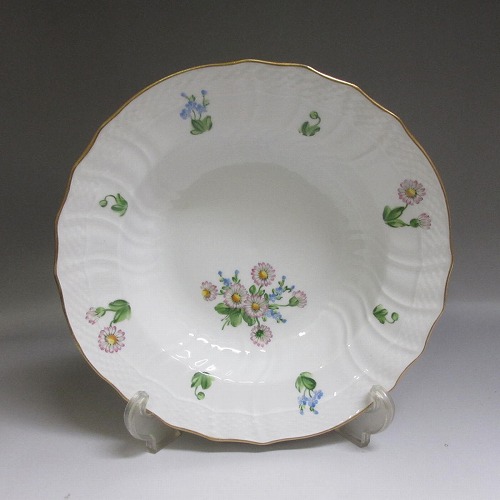 ★ロイヤルコペンハーゲン/Royal Copenhagen 24.5cm 1900年初頭 スープスーププレート 花柄/フラワー 希少 アンティーク 新入荷【中古】