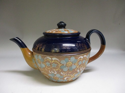 ★アンティーク ロイヤルドルトン/Royal Doulton スレーターズ・パテント応用科学/Slaters Patent ティーポット  新入荷 【中古】