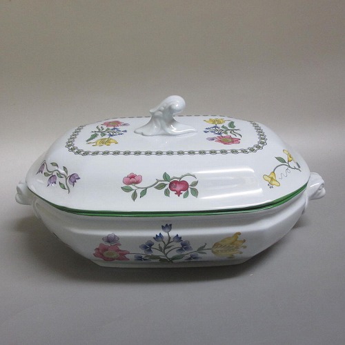 ★SPODE/スポード Summer Palace/夏時九重の天 チュリーン 花柄/ボタニカル ビンテージ/滅多にない 新入荷【中古】